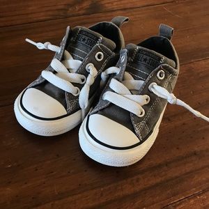 Gray Toddler Converse